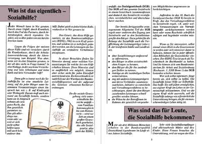 Prospekt Sozialhilfe