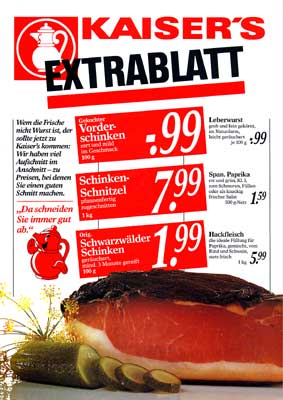 Prospekt: Sonderangebote